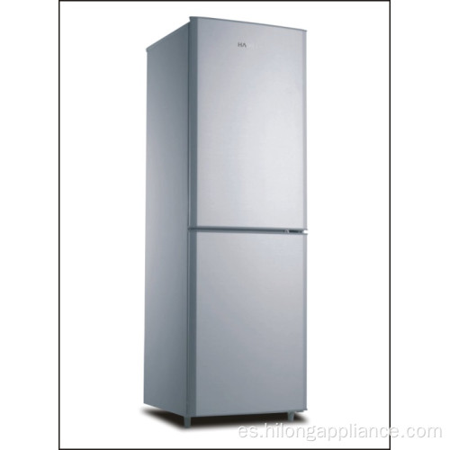 Refrigerador con congelador inferior de doble puerta 139L